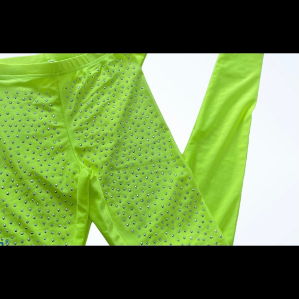 Rhinestone leggings